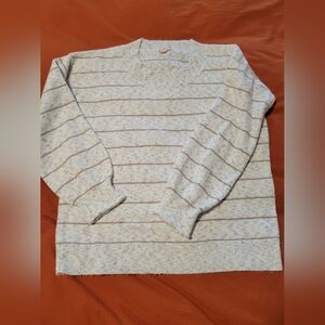 Hem & Thread striped sweater, L